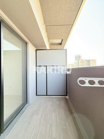 S-RESIDENCE緑橋駅前 のバルコニー