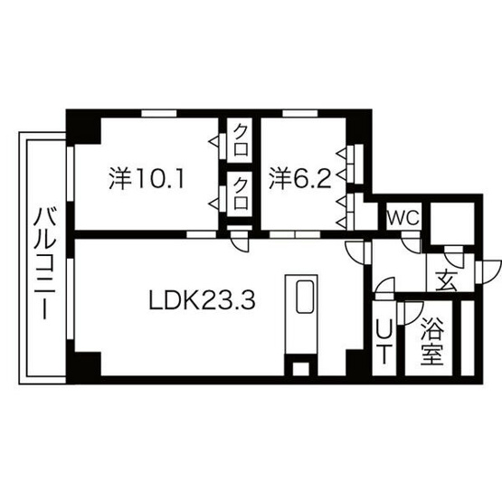 【間取り】 | JMFレジデンス名駅南(旧:Dimora名駅南)
