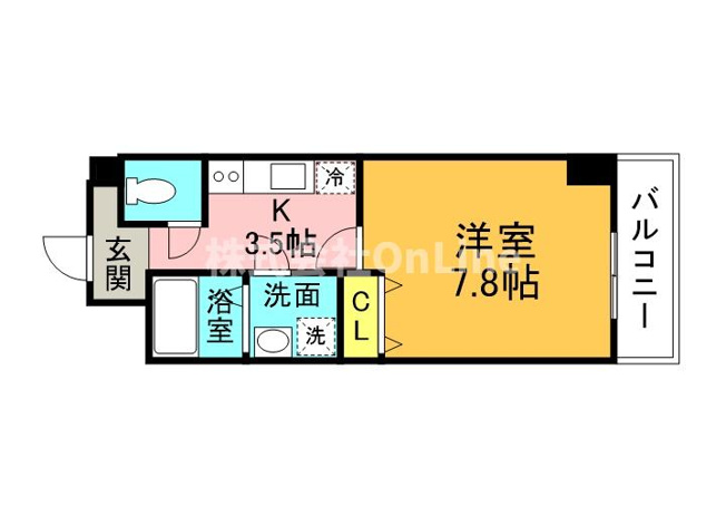 【間取り】 | ルミエール八尾駅前