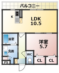 【間取り】 | 結充immeubleB館