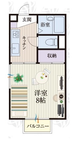 【間取り】 | b’CASA水戸赤塚re-born A棟 | 「b’CASA水戸赤塚re-born」