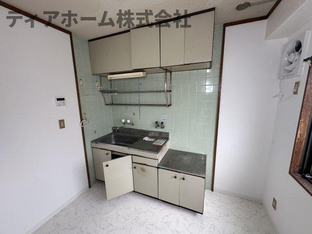 葛城市尺土の賃貸マンションのキッチン|使いやすいキッチンです