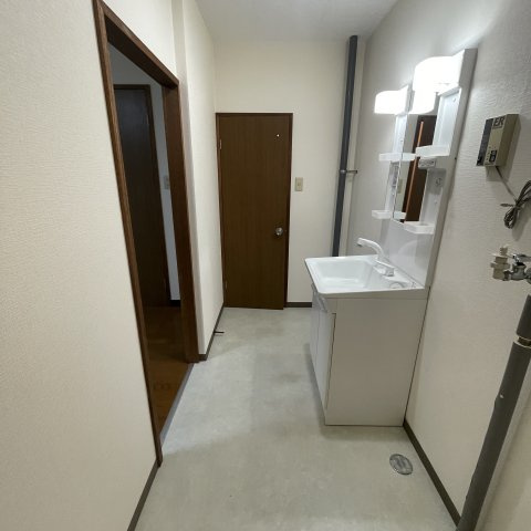 シャトーハイツの洗面所