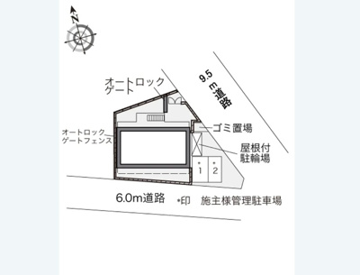 【区画図】 | フォーレストⅡ