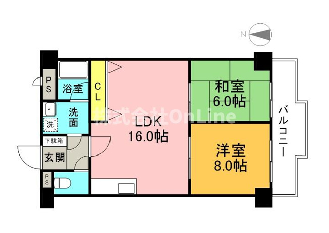 【間取り】 | 加美東グリーンハイツ