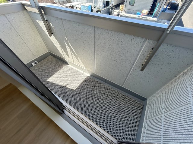 東大泉７丁目戸建てＤのバルコニー