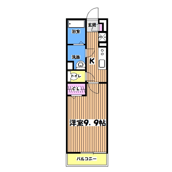 【間取り】 | リブリ・Dコート淵野辺