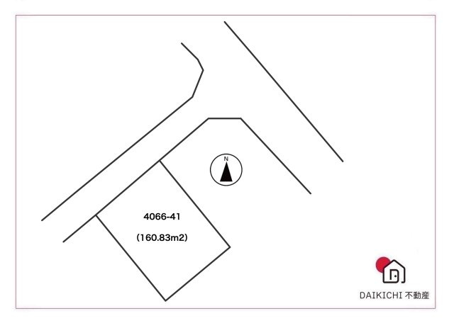【土地図】 | 寄居町富田　売地　全1区画　　