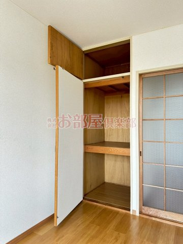 リベルテ吉田の収納|大きなスペースがあり、収納には困りません