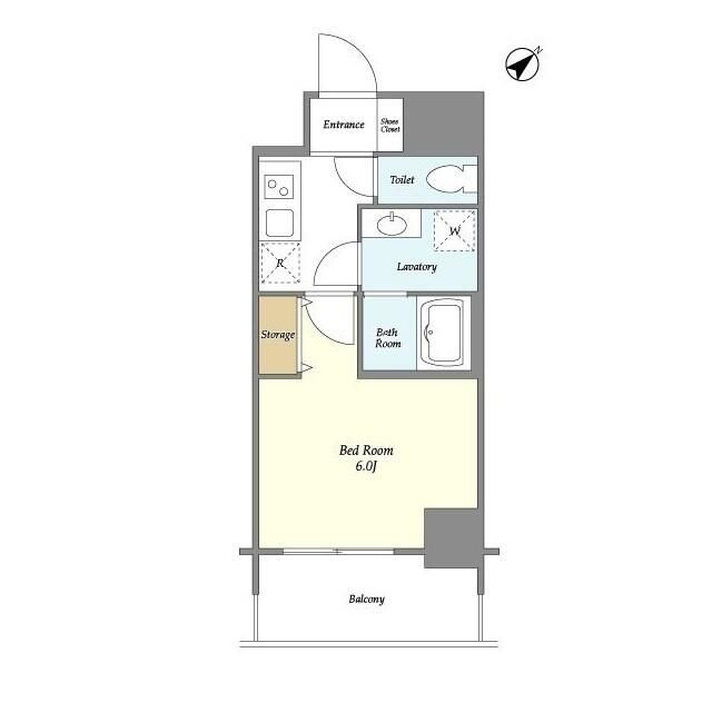 Ｃｒａｎｅ　Ｃｏｕｒｔ　Ｔｓｕｒｕｍｉの間取り