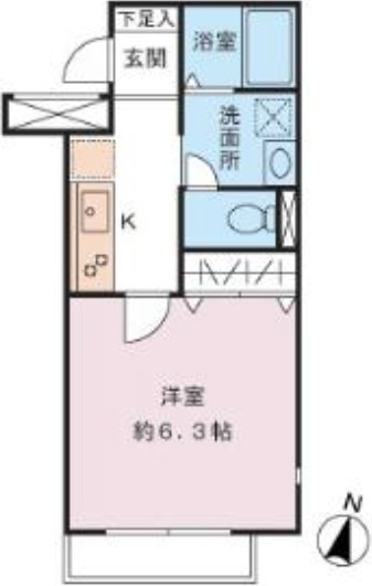 【間取り】 | ラルジュ中野