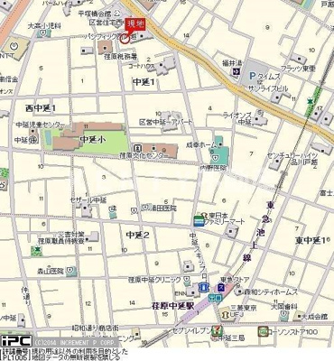 【地図】 | ライオンズマンション荏原中延