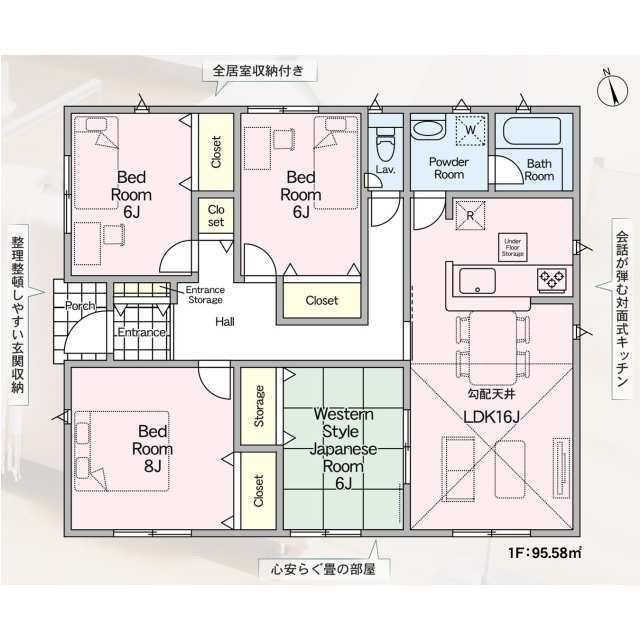 那珂市中台第2の間取り|間取り図です♪
実際の空間の広さや陽当たり、風通しなどは現地でご確認できます♪