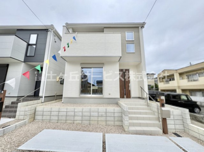 【外観】 | 豊橋市芦原町 58-2期 新築一戸建て 1号棟 | 落ち着いた雰囲気の外観です