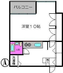 【間取り】 | フェミネ八王子(フェミネハチオウジ)