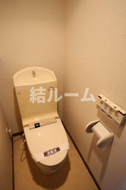 練馬区高野台４丁目の賃貸マンションのトイレ