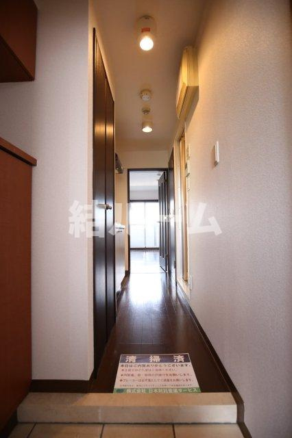 練馬区高野台４丁目の賃貸マンションの玄関