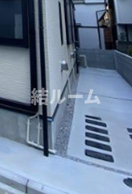板橋区上板橋３丁目のアパートのエントランス