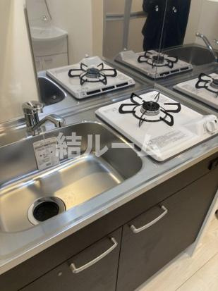 板橋区上板橋３丁目のアパートのキッチン