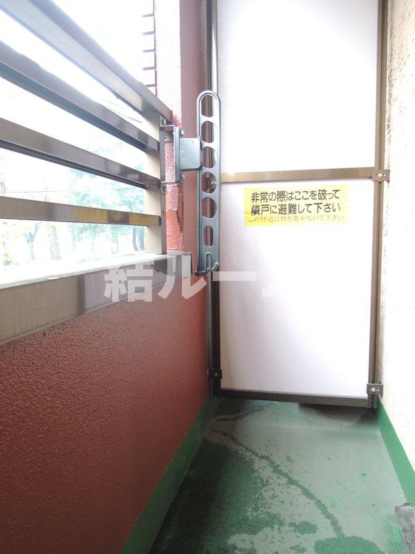 練馬区錦１丁目の賃貸マンションのバルコニー