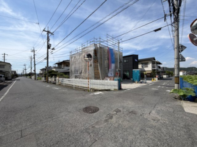 【前面道路含む現地写真】 | クレイドルガーデン倉敷市連島町鶴新田第16 (全1棟)