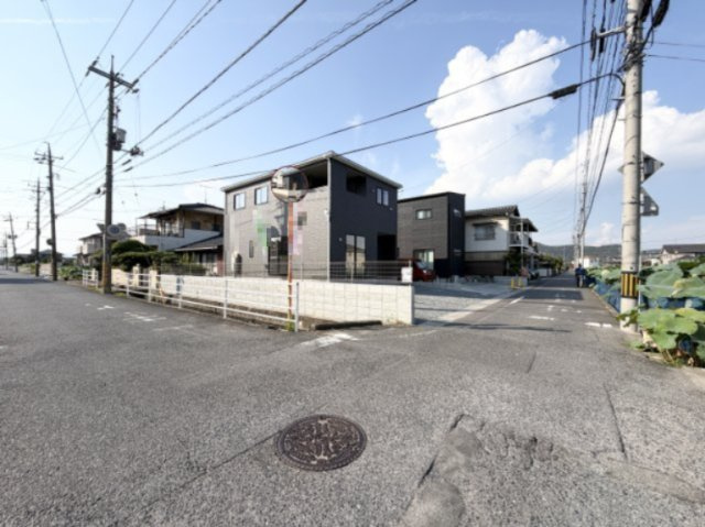 【前面道路含む現地写真】 | クレイドルガーデン倉敷市連島町鶴新田第16 (全1棟)