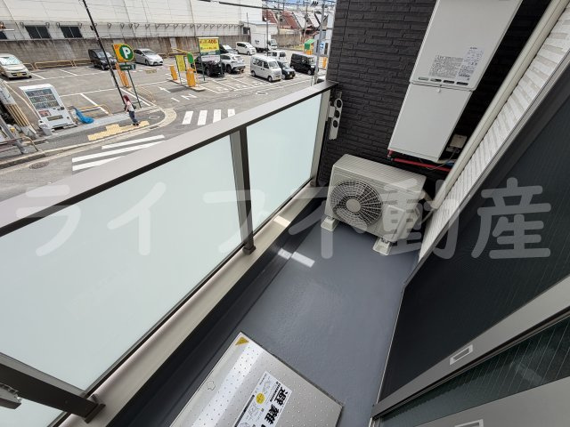 yumaison westのバルコニー