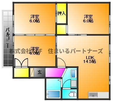 ルミエール77の間取り