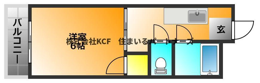 金子ハイツの間取り