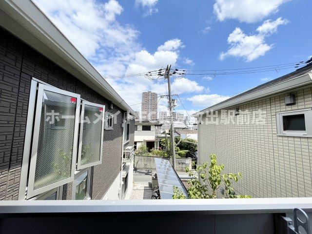 大阪市城東区諏訪２丁目のハイツの展望