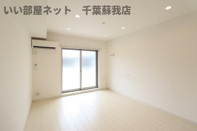 リブリ・クレール蘇我壱号館の寝室|ゆとりの広さです