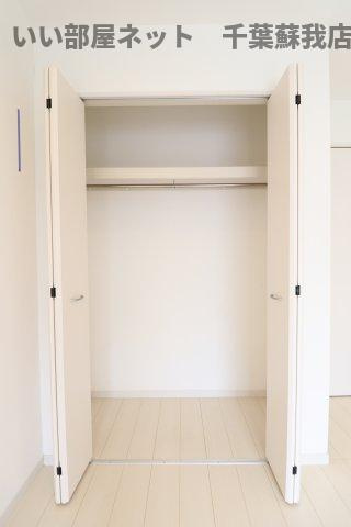 リブリ・クレール蘇我壱号館の収納|十分な収納スペースがあります