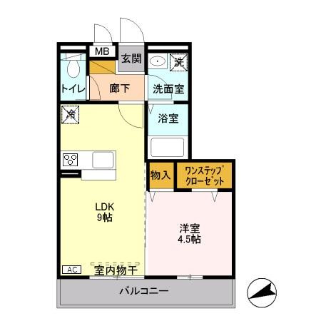 グランアモーレの間取り