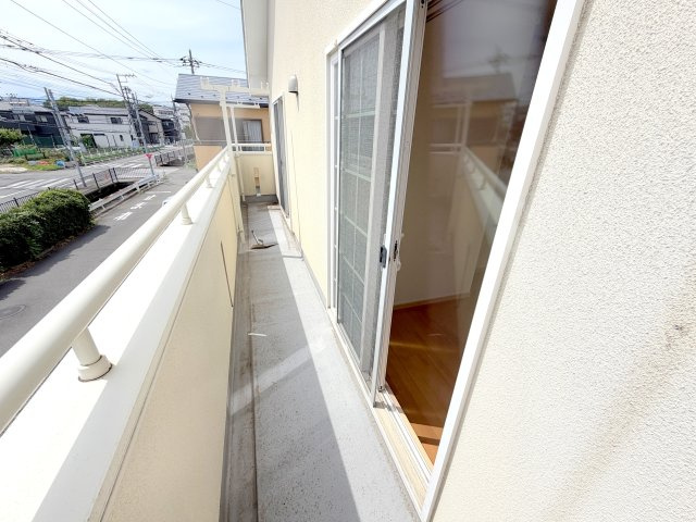 昭島市拝島町4丁目　中古戸建のバルコニー