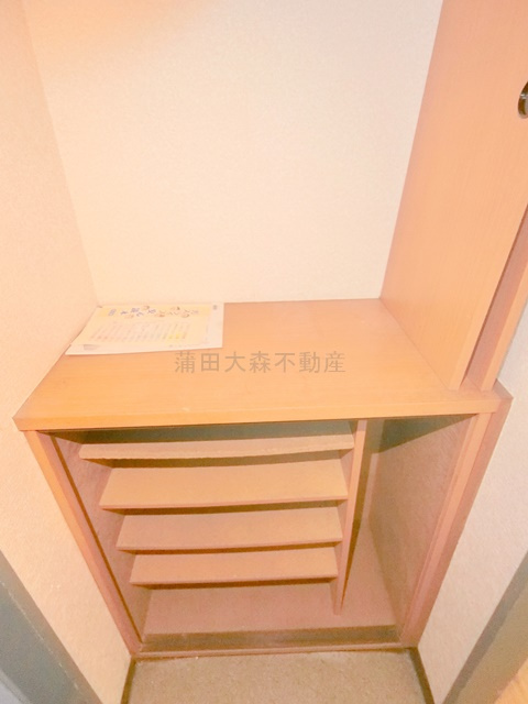 ベルハウス蒲田南の収納|シューズボックス