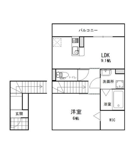 【間取り】 | セリシエール陣内