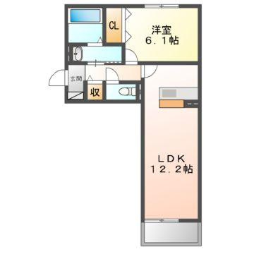 メセタ　Ｂの間取り