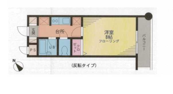 千歳パビリオン　礼金0　駅近　オートロックの間取り
