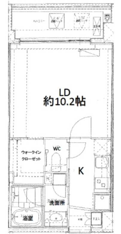 グランホース世田谷レジデンス　清水建設施工　駐車場あり　駅近の間取り