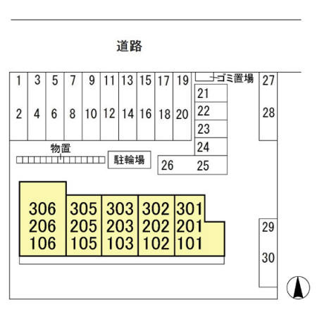 D-Room・SK Iの区画図