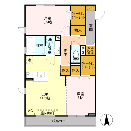 D-Room・SK Iの間取り