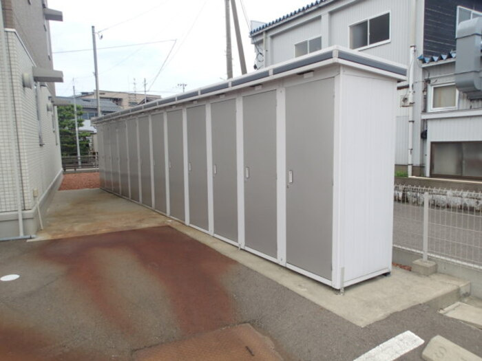 D-Room幸町のバルコニー