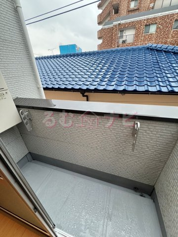 ロッククリスタル井尻のバルコニー
