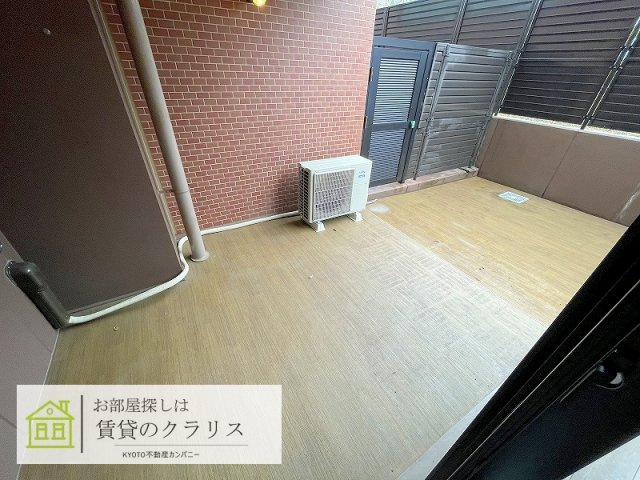 イニシア桂大橋 のバルコニー