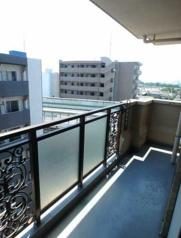 グレース桜新町　ペット相談　和室　角部屋のバルコニー