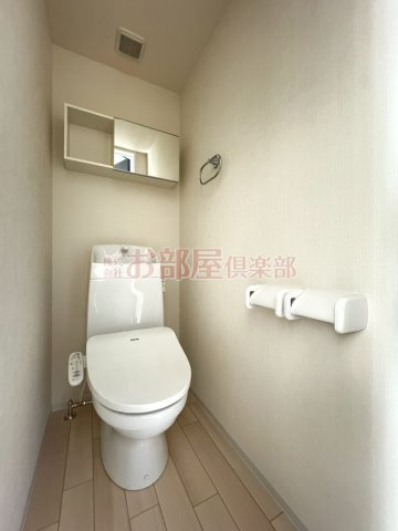 Light　snowのトイレ|落ち着いた色調のトイレです