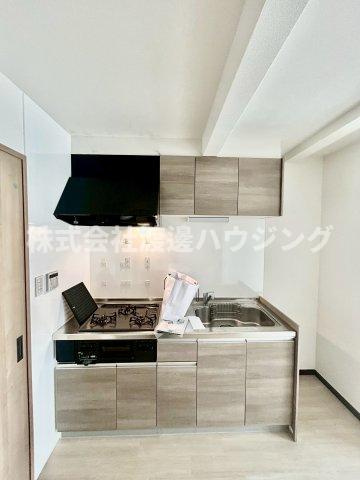 フルハウス口田中のキッチン|3口ガスシステムキッチン