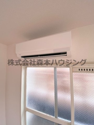 【設備】 | 　シャルマン南野 | エアコンついてます