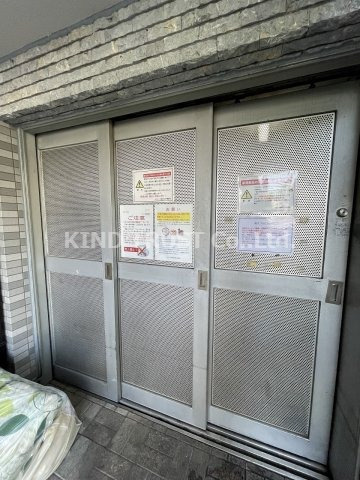 エスリード梅田北のその他共用部分|敷地内ごみ置き場です