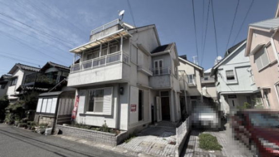 【前面道路含む現地写真】 | 高月北二丁目　連棟戸建